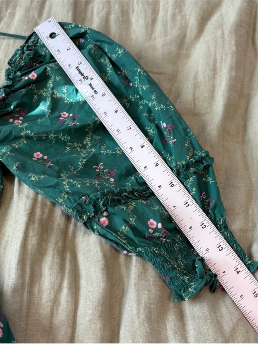Hill House Ellie Nap Dress
Emerald Trellis, size small - Picture 8 of 8